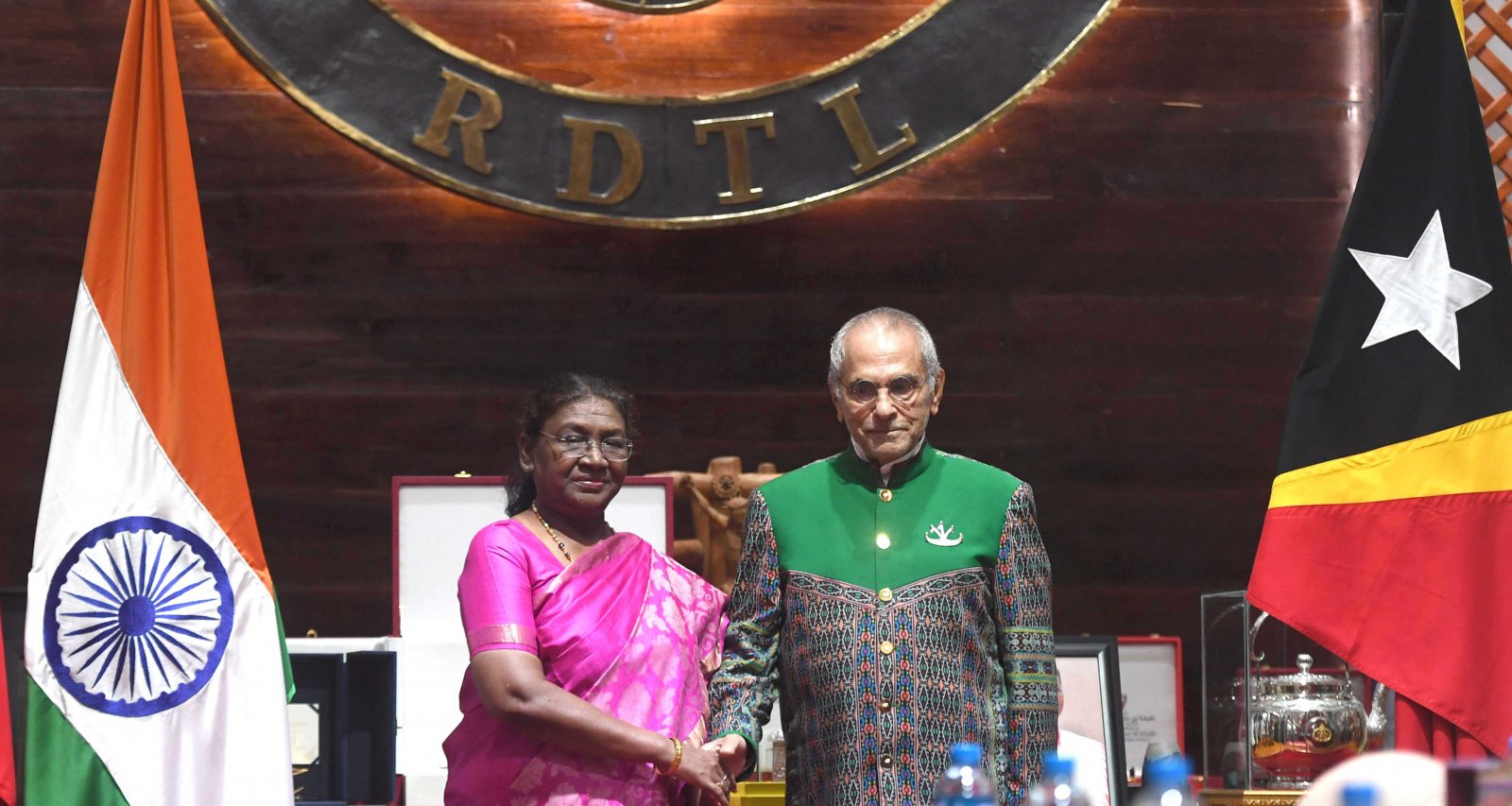 President Droupadi Murmu held bilateral meeting with President Jose Ramos-Horta of Timor-Leste. Underlining the strong connect between the two democratic nations, both leaders discussed opportunities for enhancing the bilateral cooperation