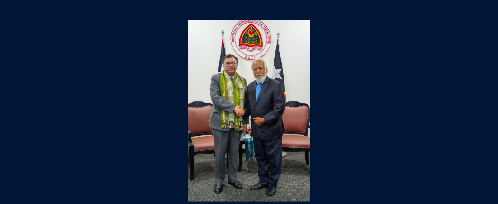 Ambassador paid a courtesy call on Honble Prime Minister of the Democratic Republic of Timor Leste.