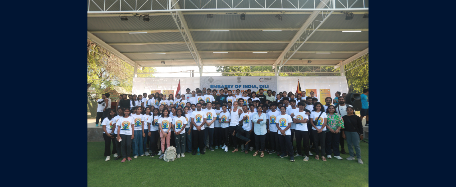Celebration of the 11th International Day of Yoga in Dili